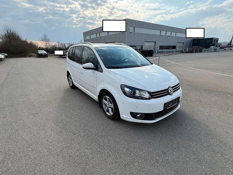 Gebraucht VW Touran Highline 140 PS (102 kW) 2010 Weiß Van / Kleinbus