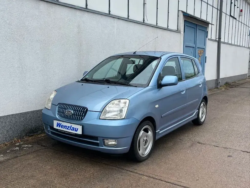 Gebraucht Kia Picanto EX 65 PS (47 kW) 2005 Blau Kleinwagen