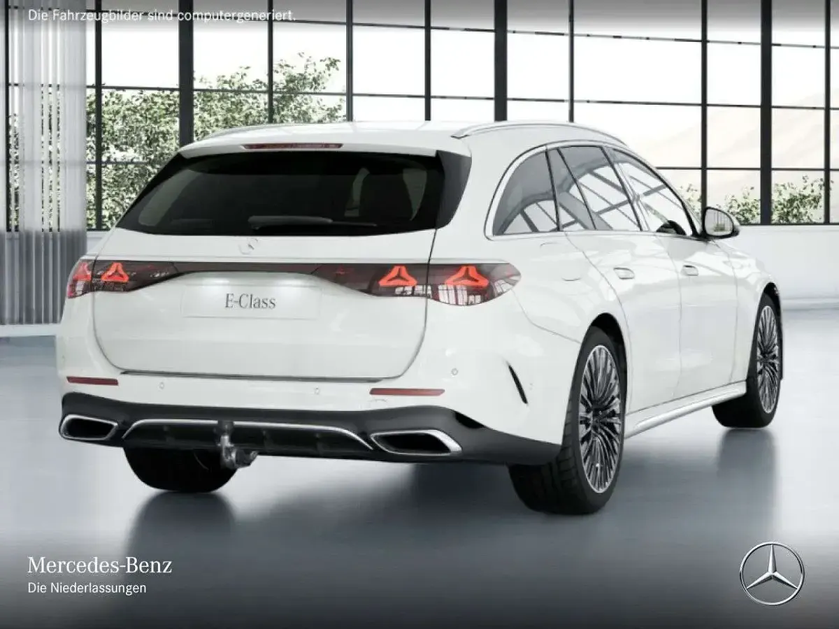 Gebraucht Mercedes E220 Sport 197 PS (144 kW) 2025 Polarweiß Kombi