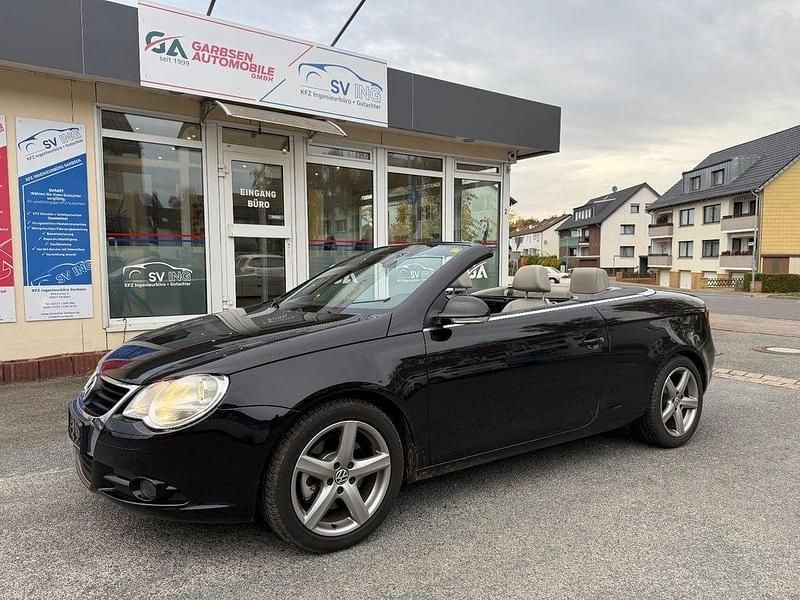 Schwarz Gebraucht 2008 VW Eos Cabrio | 5.250 € (Fairer Preis) - Bild 1/4