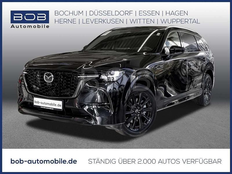 Jet black Neu 2025 Mazda CX-80 Homura-Line SUV | 50.444 € (Superpreis) - Bild 1/3