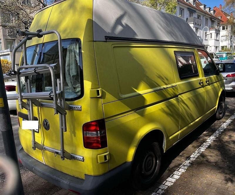 Usata VW Transporter 131 CV (96 kW) 2008 Giallo Furgone