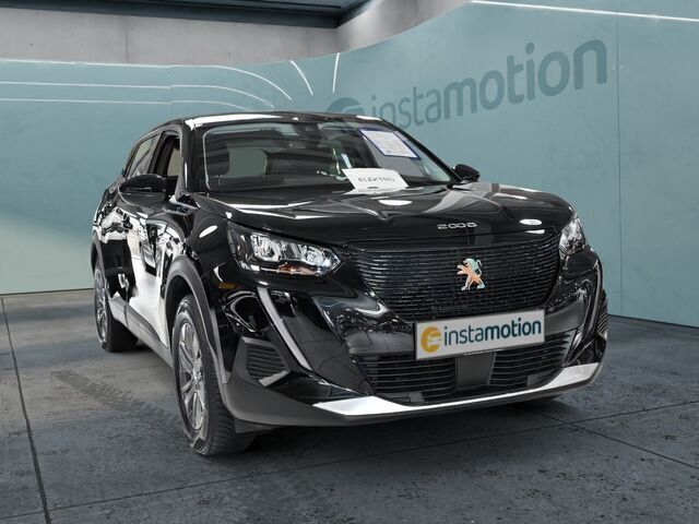 Schwarz Gebraucht 2021 Peugeot e-2008 Active SUV | 21.580 € (Etwas zu teuer) - Bild 1/2