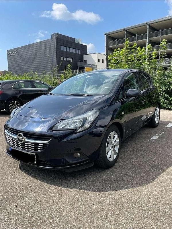 Blau Gebraucht 2018 Opel Corsa Color Edition Limousine | 7.100 € (Superpreis) - Bild 1/4
