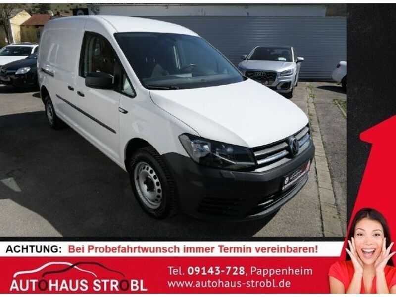 Candyweiß Gebraucht 2019 VW Caddy Maxi Van / Kleinbus | 24.350 € - Bild 1/3