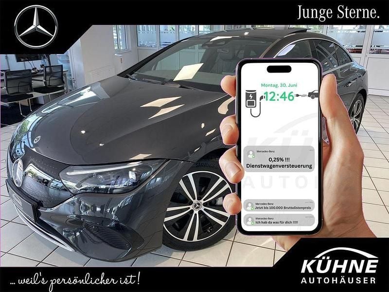 Grau, Gebraucht 2024 Mercedes EQE300 Electric Art Limousine | 42.740 € (Superpreis) - Bild 1/4