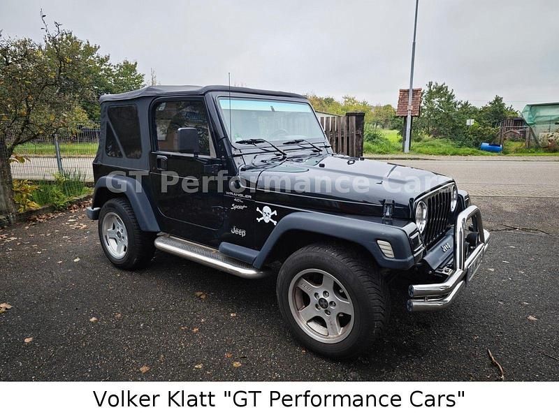 Gebraucht Jeep Wrangler Sport 177 PS (130 kW) 2000 Schwarz SUV