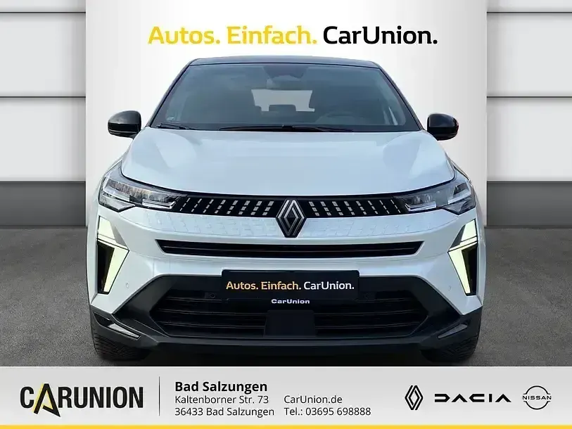Gebraucht Renault Captur Techno 143 PS (105 kW) 2025 Perlmuttweiß metallic, black pearlschwarz metall SUV
