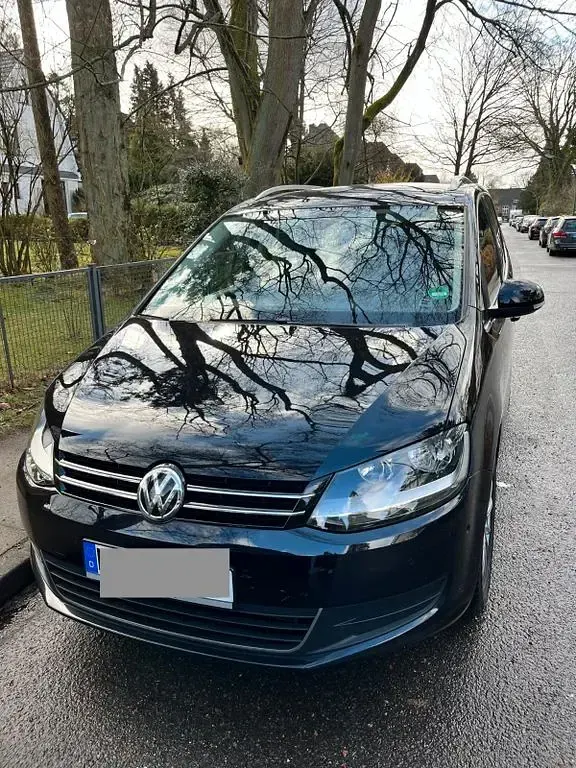 Gebraucht VW Sharan IQ Drive 177 PS (130 kW) 2019 Schwarz Van / Kleinbus