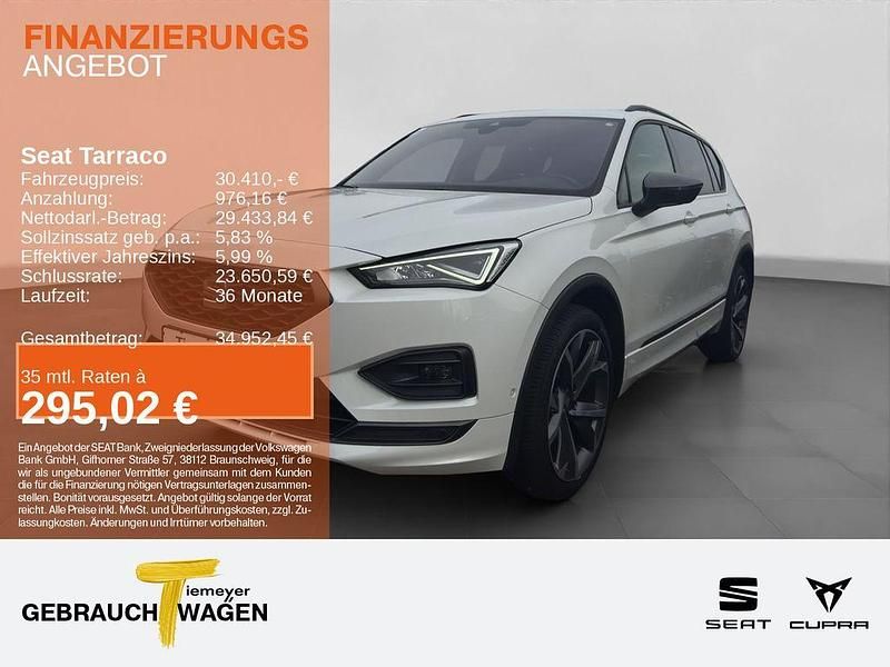 Weiß Gebraucht 2023 Seat Tarraco FR SUV | 30.410 € (Superpreis) - Bild 1/4