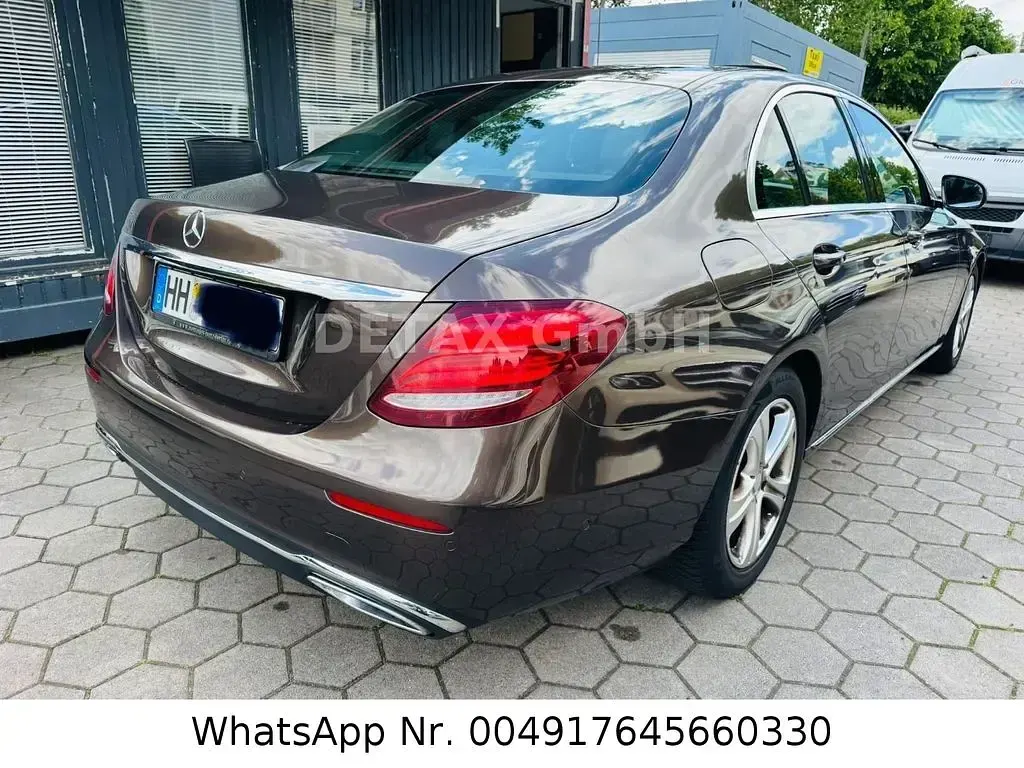 Brugt Mercedes E200 Avantgarde 150 HK (110 kW) 2018 Brun Sedan