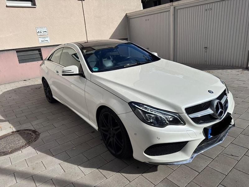 Weiß Gebraucht 2013 Mercedes E400 AMG Coupé | 21.499 € (Fairer Preis) - Bild 1/4