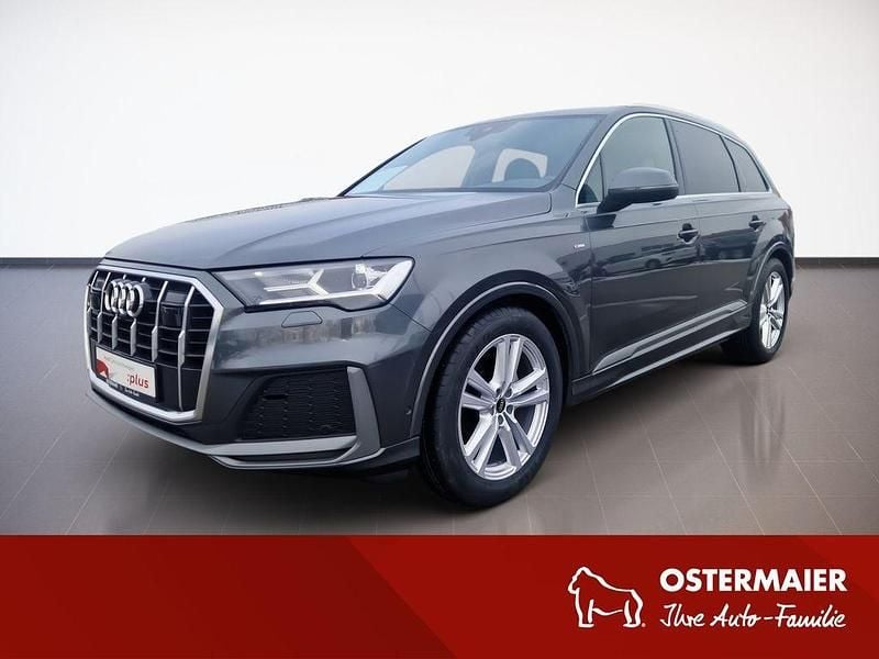 Daytonagrau perleffekt Gebraucht 2022 Audi Q7 S-Line SUV | 58.980 € (Superpreis) - Bild 1/4