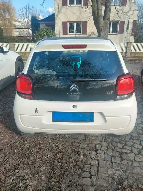 Gebraucht Citroën C1 Feel 69 PS (50 kW) 2016 Weiß Kleinwagen