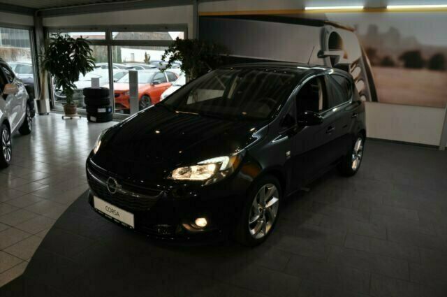 Gebraucht Opel Corsa 101 PS (74 kW) 2019 Blau metallic Kleinwagen