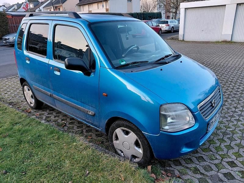 Blau Gebraucht 2003 Suzuki Wagon R+ Kombi | 1.200 € (Guter Preis) - Bild 1/4
