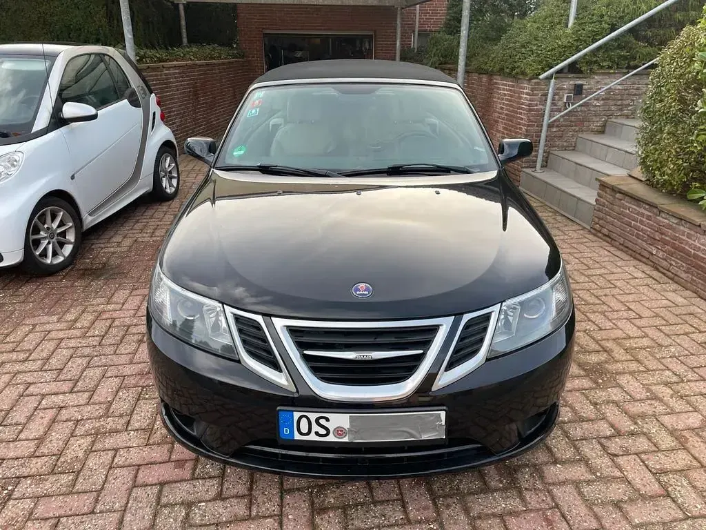 Gebraucht Saab 9-3 Cabriolet Vector 175 PS (128 kW) 2008 Schwarz Cabrio