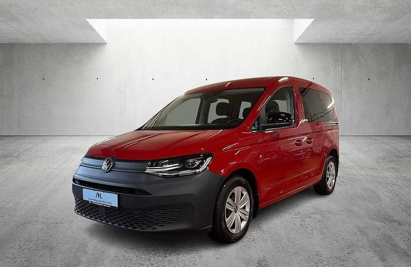 Gebraucht VW Caddy 122 PS (89 kW) 2022 Rot Van / Kleinbus