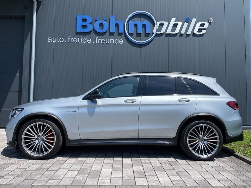 Hightechsilbermetallic Gebraucht 2022 Mercedes GLC63 AMG AMG SUV | 60.980 € (Superpreis) - Bild 1/4
