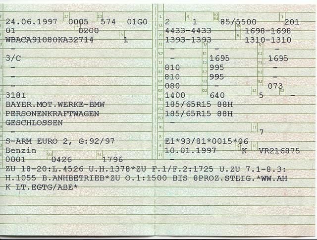 Gebraucht BMW 318 116 PS (85 kW) 1997 Silber Limousine