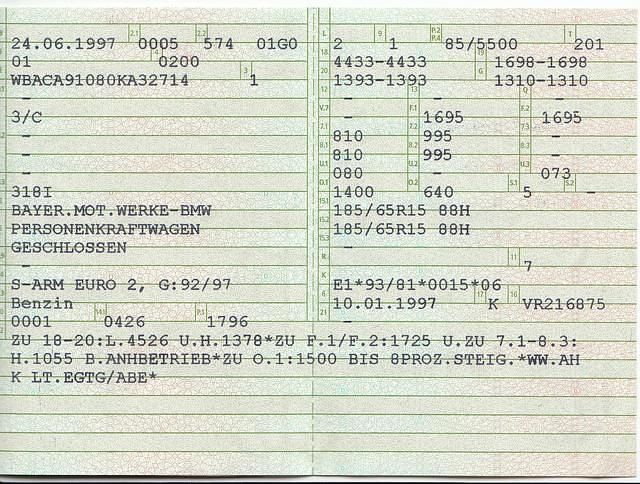 Silber Gebraucht 1997 BMW 318 Limousine | 1.000 € (Fairer Preis) - Bild 1/4