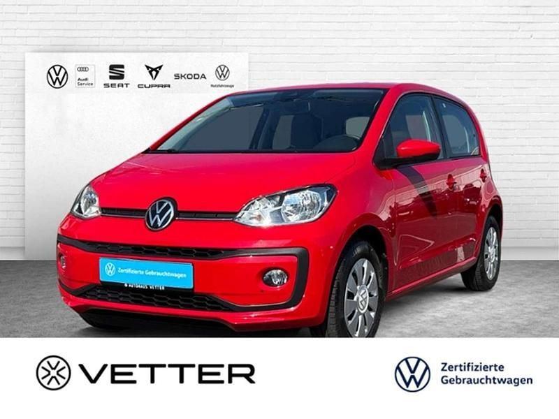 Rot Gebraucht 2021 VW up! Kleinwagen | 8.899 € (Fairer Preis) - Bild 1/3