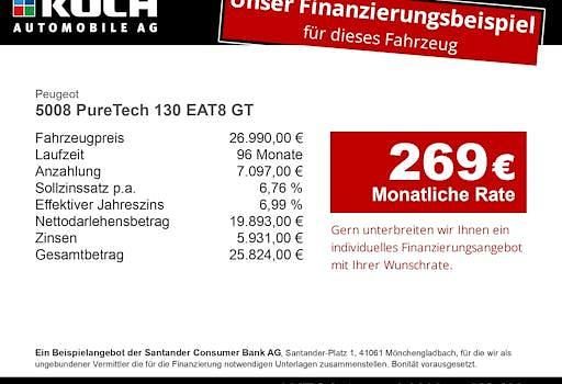 Gebraucht Peugeot 5008 GTi 131 PS (96 kW) 2023 Grau Van / Kleinbus