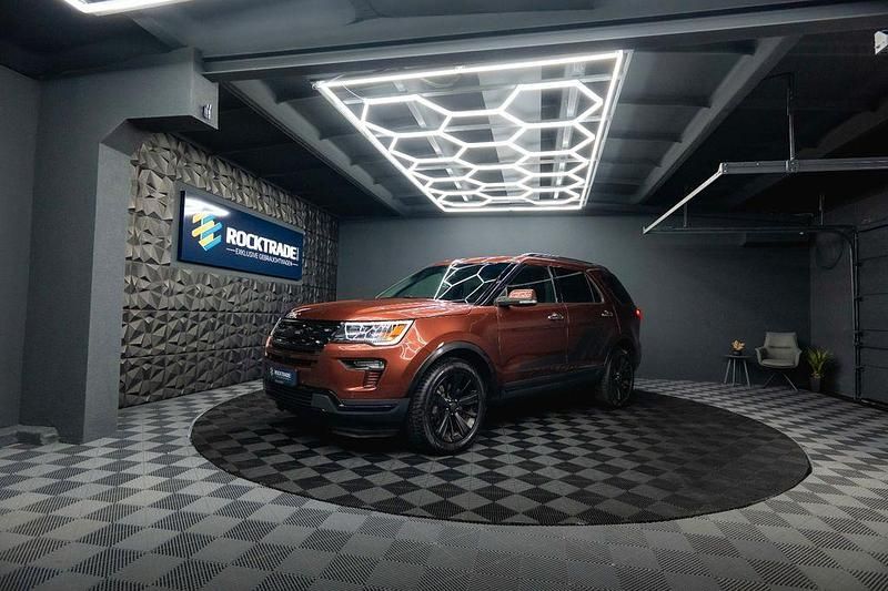 Gebraucht Ford Explorer Limited 294 PS (216 kW) 2018 Orange SUV
