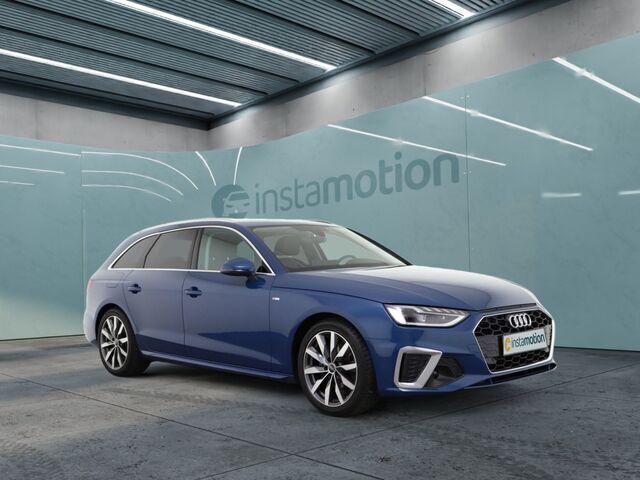 Blau Gebraucht 2024 Audi A4 S-Line Kombi | 42.700 € (Teuer) - Bild 1/2
