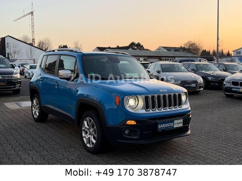 Gebraucht Jeep Renegade Limited 170 PS (125 kW) 2015 Blau SUV