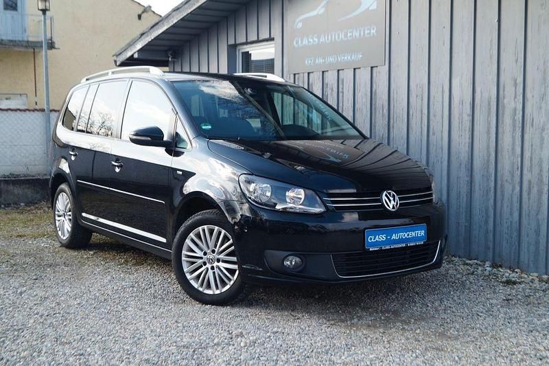 Gebraucht VW Touran Cup 140 PS (102 kW) 2014 Schwarz Van / Kleinbus
