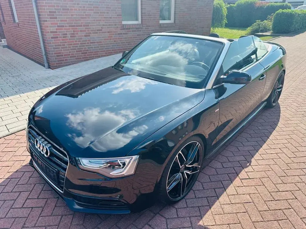 Gebraucht Audi A5 Cabriolet S-Line 211 PS (155 kW) 2013 Schwarz Cabrio