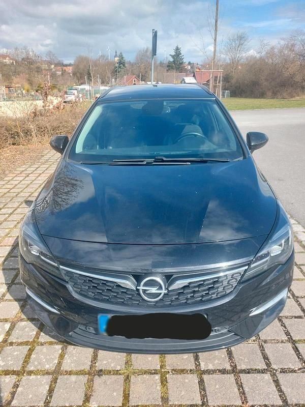 Gebraucht Opel Astra 122 PS (89 kW) 2020 Schwarz Kombi