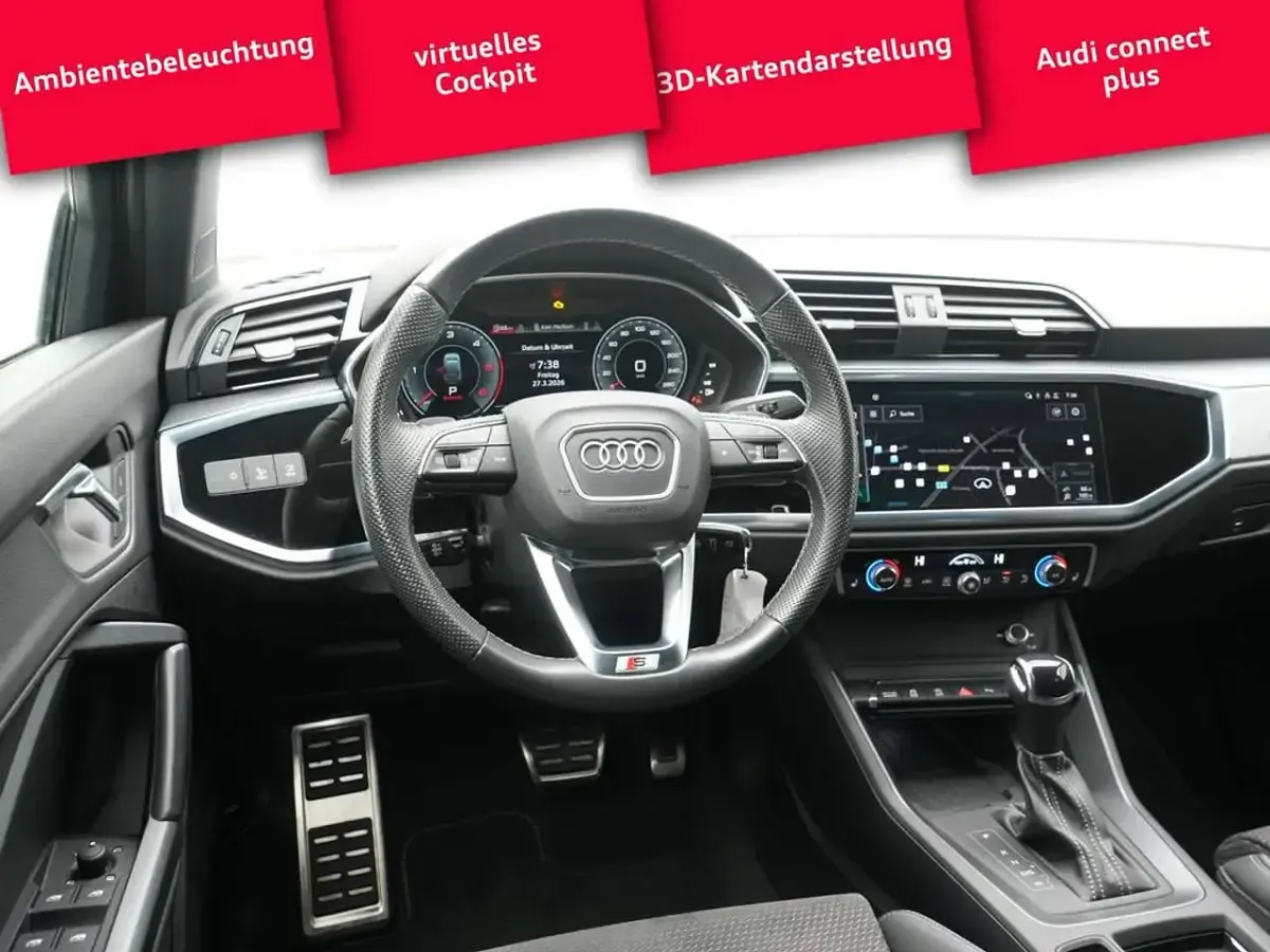 Gebraucht Audi Q3 S-Line 150 PS (110 kW) 2023 Grau SUV