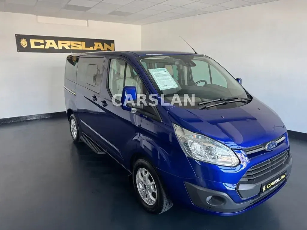 Gebraucht Ford Transit Custom Titanium 125 PS (91 kW) 2016 Blau Van