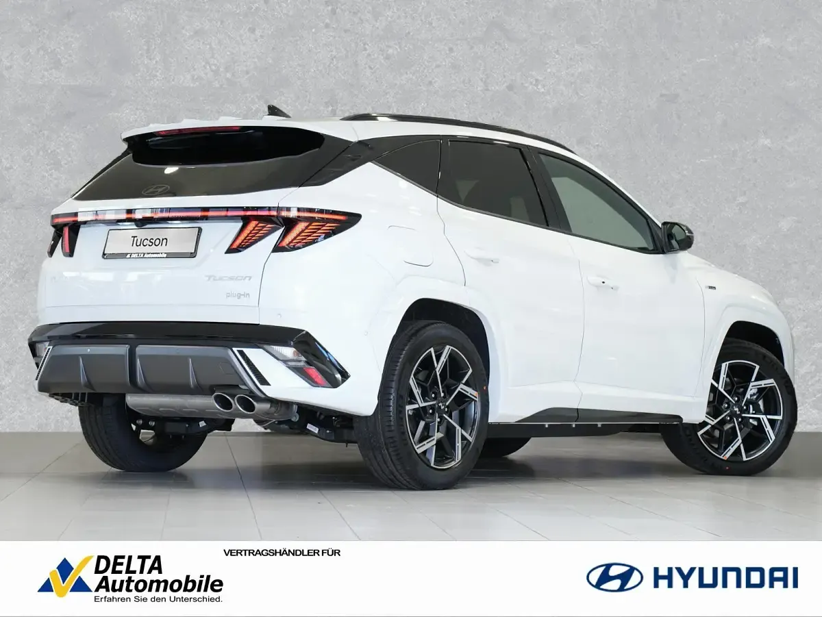 Gebraucht Hyundai Tucson N Line 252 PS (185 kW) 2025 Atlas white / sol SUV