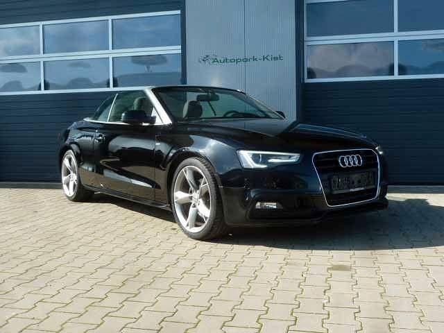 Schwarz Gebraucht 2014 Audi A5 Cabriolet S-Line Cabrio | 14.380 € (Fairer Preis) - Bild 1/4