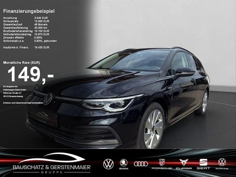 Gebraucht VW Golf VIII Style 150 PS (110 kW) 2022 Schwarz Kombi