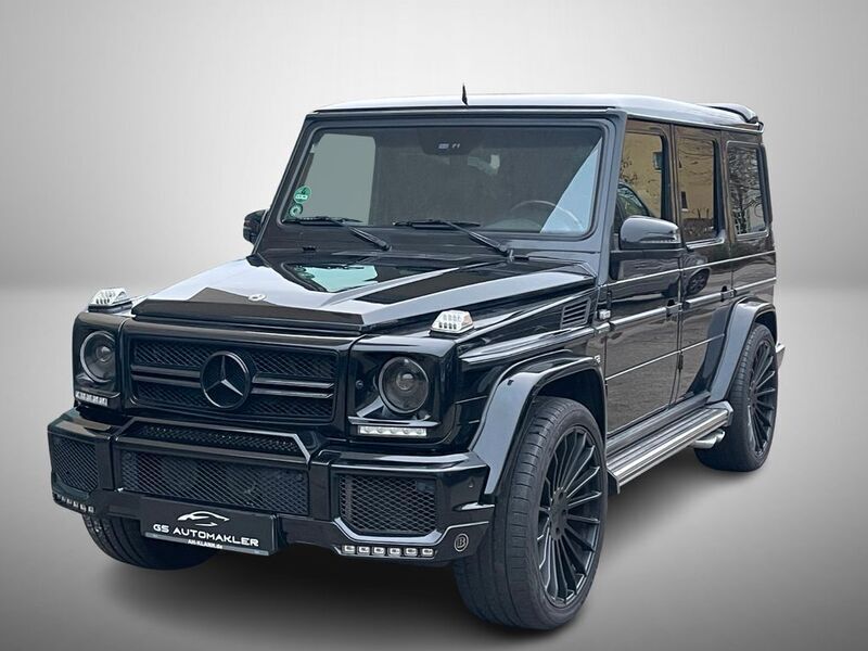 Obsidianschwarz metallic Gebraucht 2001 Mercedes G63 AMG SUV | 34.000 € (Teuer) - Bild 1/4