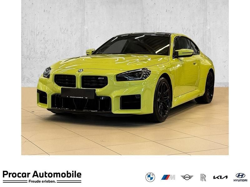 Ny BMW M2 Performance 480 HK (353 kW) 2025 Gul Coupe
