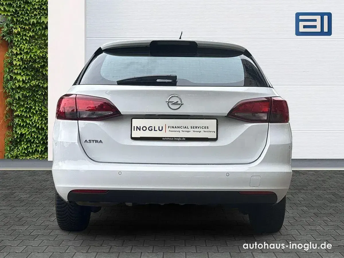 Gebraucht Opel Astra Edition 110 PS (80 kW) 2021 Weiß Kombi