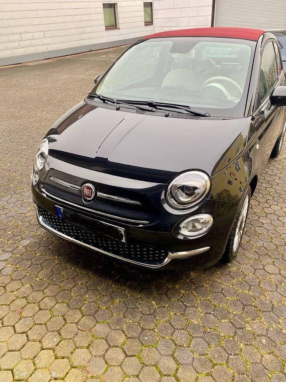 Schwarz Gebraucht 2020 Fiat 500C Lounge Cabrio | 11.900 € (Fairer Preis) - Bild 1/4