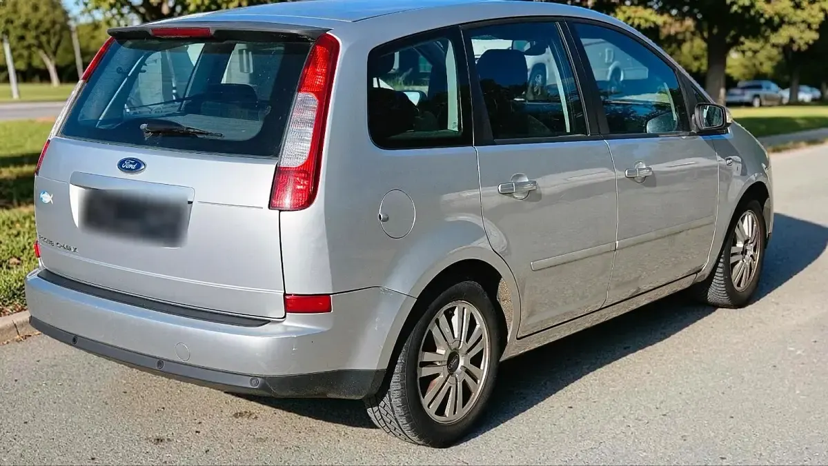 Gebraucht Ford C-MAX Ghia 125 PS (91 kW) 2004 Grau Van / Kleinbus