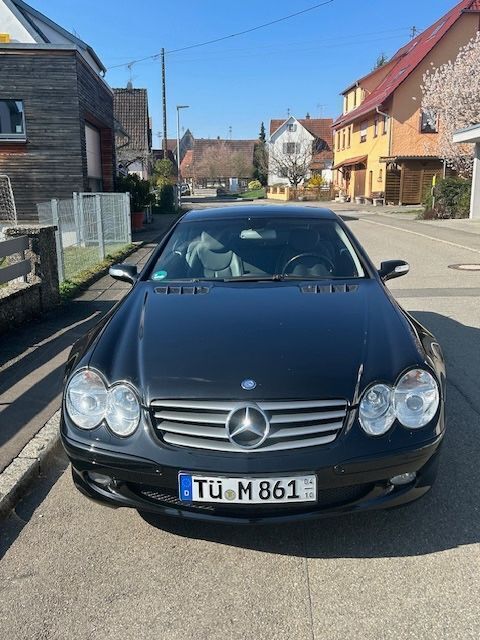 Schwarz Gebraucht 2004 Mercedes SL350 Cabrio | 17.299 € (Guter Preis) - Bild 1/4