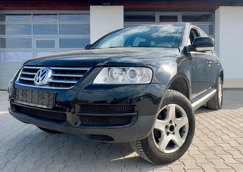 Schwarz Gebraucht 2004 VW Touareg SUV | 1.900 € (Superpreis) - Bild 1/4