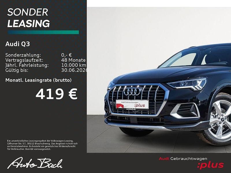 Gebraucht Audi Q3 Advanced Plus 150 PS (110 kW) 2025 Mythosschwarz metallic SUV
