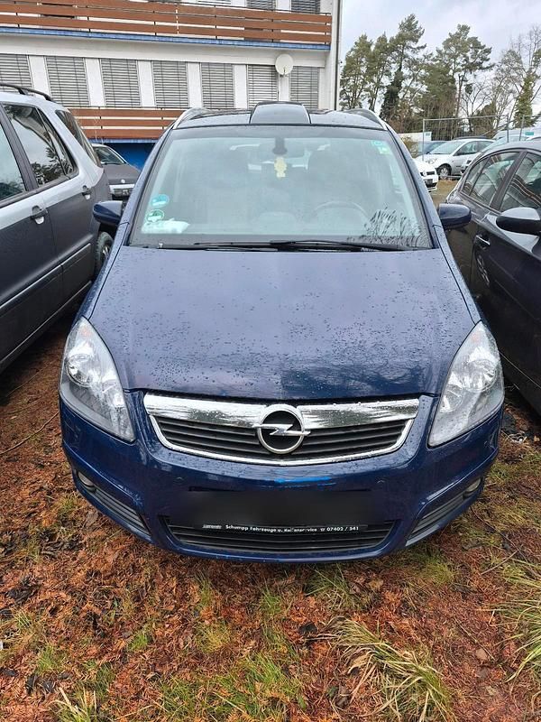 Blau Gebraucht 2007 Opel Zafira Van / Kleinbus | 750 € (Superpreis) - Bild 1/4