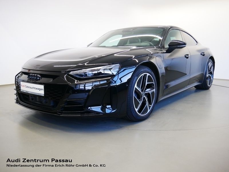 Schwarz Gebraucht 2022 Audi e-tron GT quattro Limousine | 58.900 € (Guter Preis) - Bild 1/4