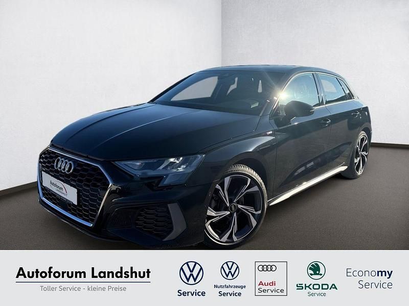 Gebraucht Audi A3 S-Line 150 PS (110 kW) 2022 Schwarz mythosschwarz Limousine