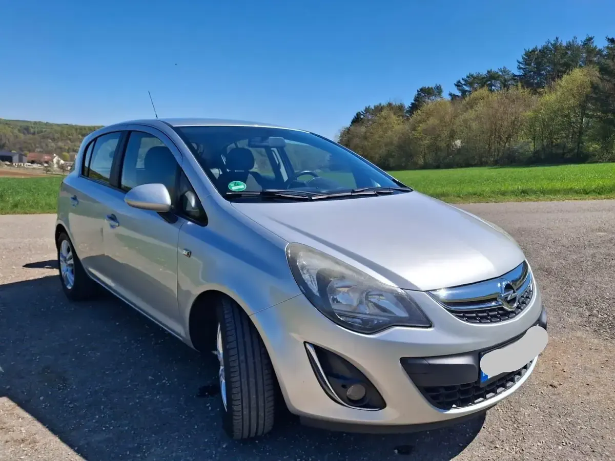 Gebraucht Opel Corsa 85 PS (62 kW) 2014 Grau Kleinwagen